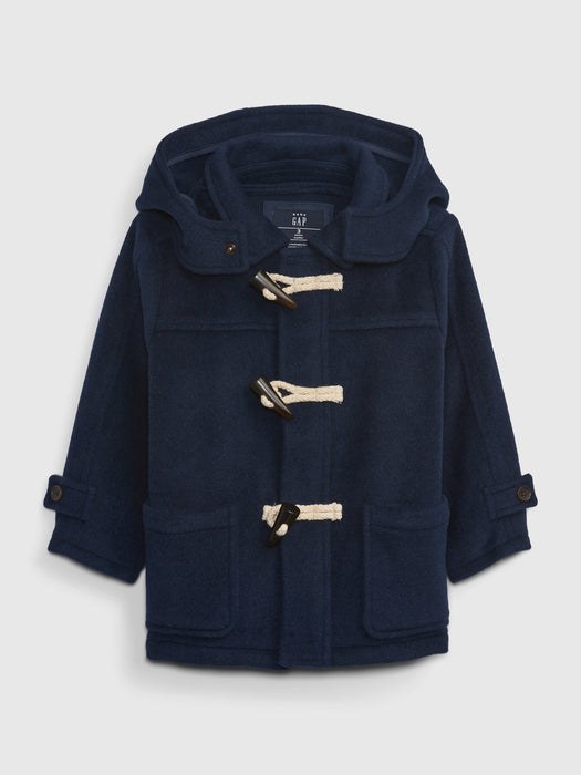 Toddler Duffel Coat - blue