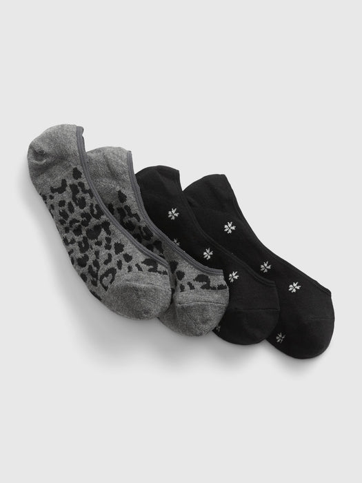 No-Show Socks (2-Pack) - black