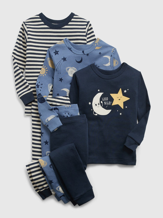 babyGap 100% Organic Cotton Space PJ Set (3-Pack)