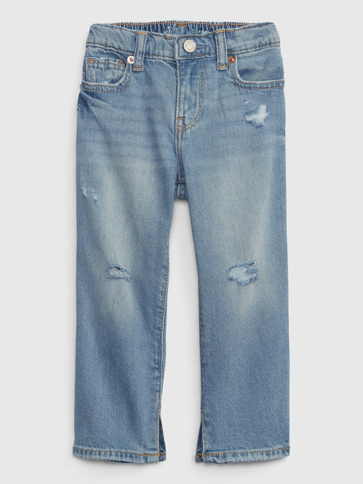 Toddler Organic Cotton '90s Loose Jeans with Washwell