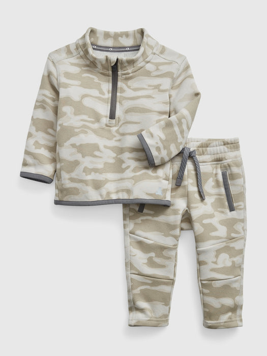 GapFit Baby Fit Tech Camo Cozy Sweat Set