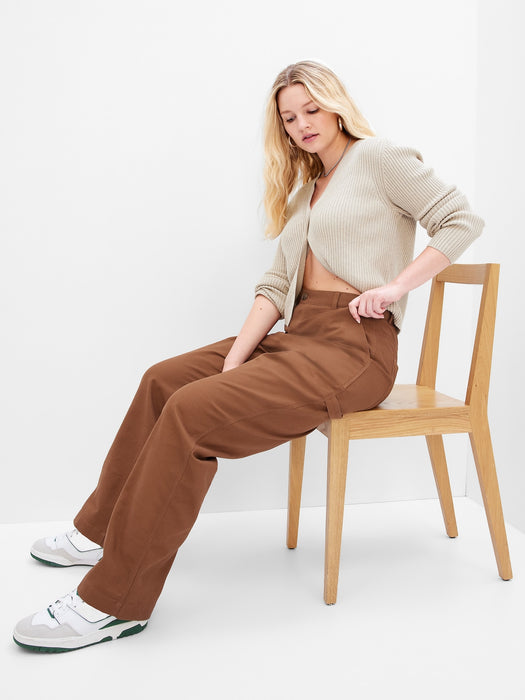 High Rise '90s Loose Carpenter Pants with Washwell