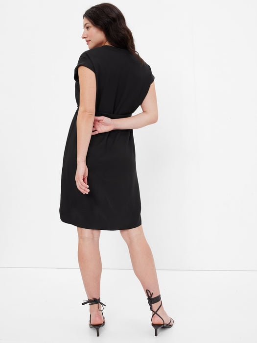 Maternity Tie-Waist Dress