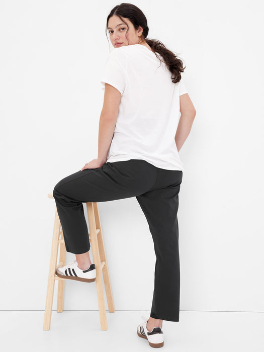 Maternity Full Panel Cargo Pants - true black