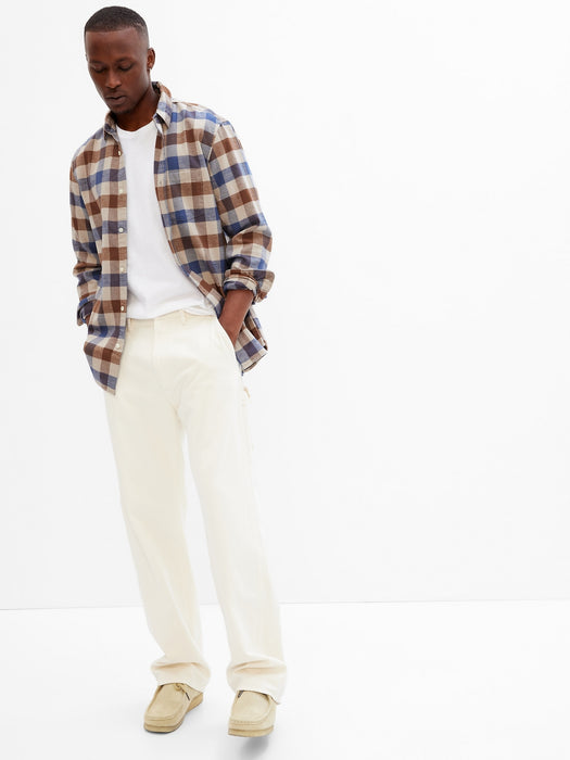 100% Organic Cotton Flannel Shirt