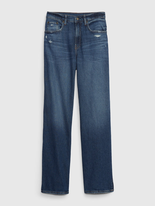 Teen Organic Cotton '90s Loose Jeans with Washwell - dark wash