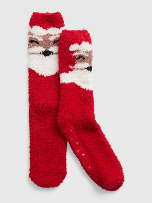 Cozy Socks - Santa Claus Tan