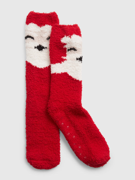 Cozy Socks - Santa Claus Beige