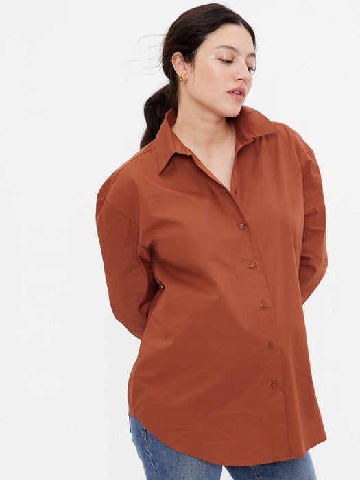 Maternity Button-Down Shirt