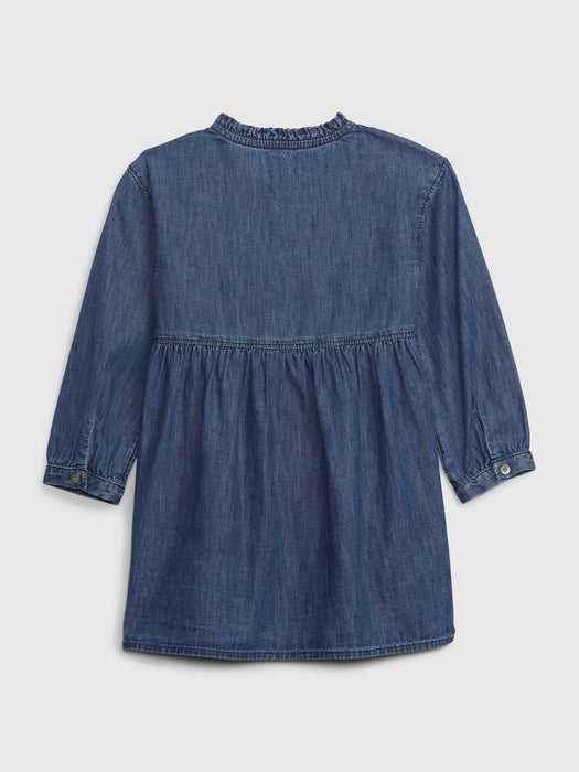 Toddler Denim Dress with Washwell