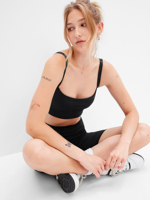 GapFit Recycled Power Tank Sports Bra