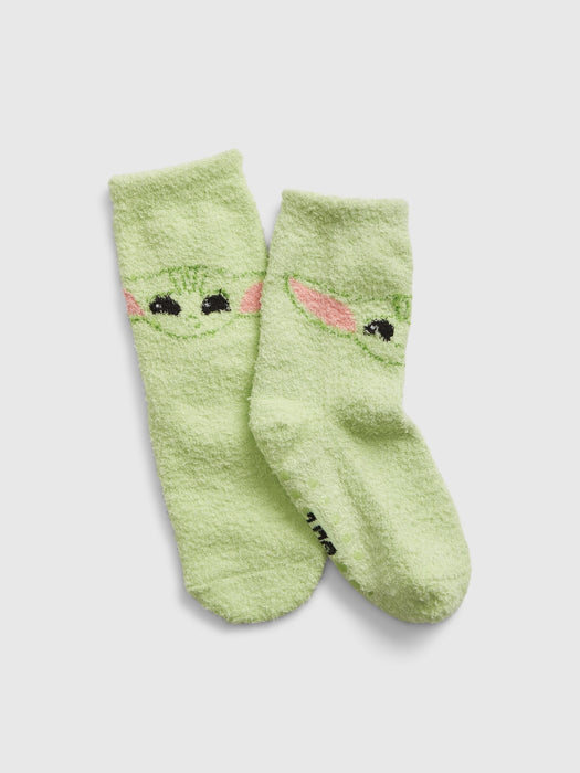 GapKids &#124 Star Wars&#153 Recycled Cozy Grogu&#153 Socks