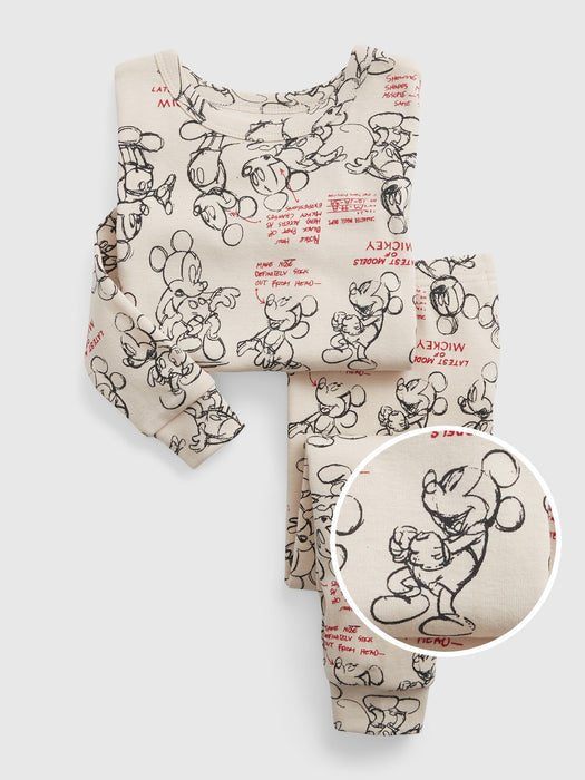 babyGap &#124 Disney 100% Organic Cotton Mickey Mouse Sketch PJ Set