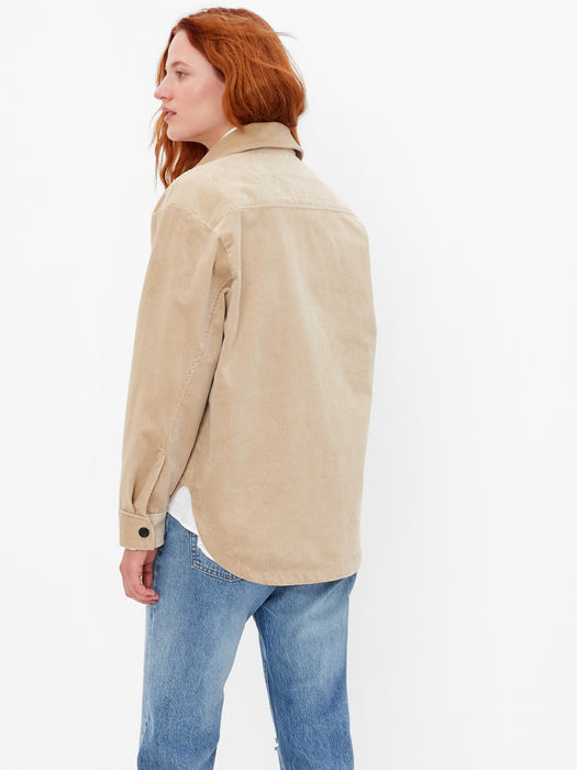 Oversized Corduroy Shirt