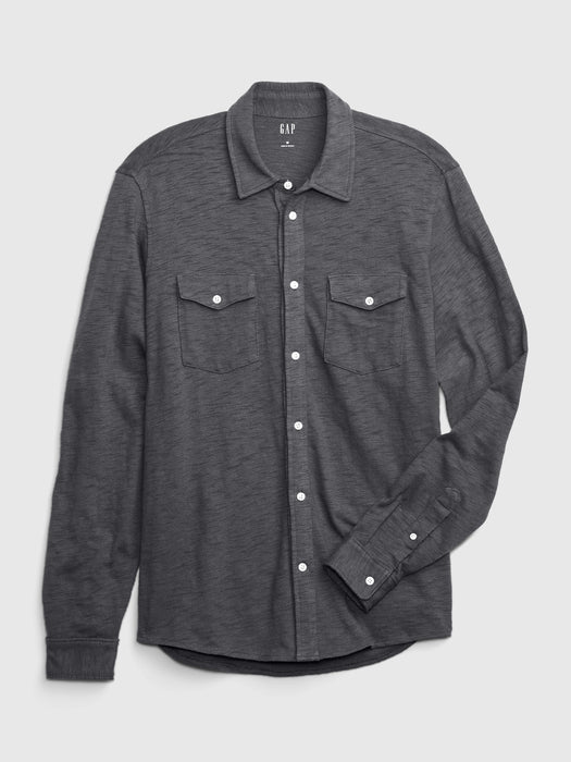 Slub Cotton Shirt