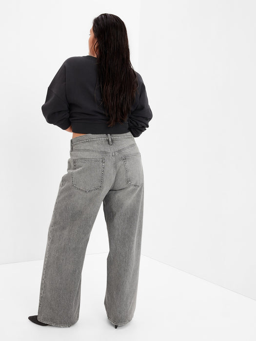 Low Rise Stride Jeans with Washwell