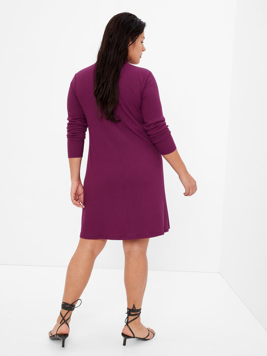 Mockneck Mini Dress