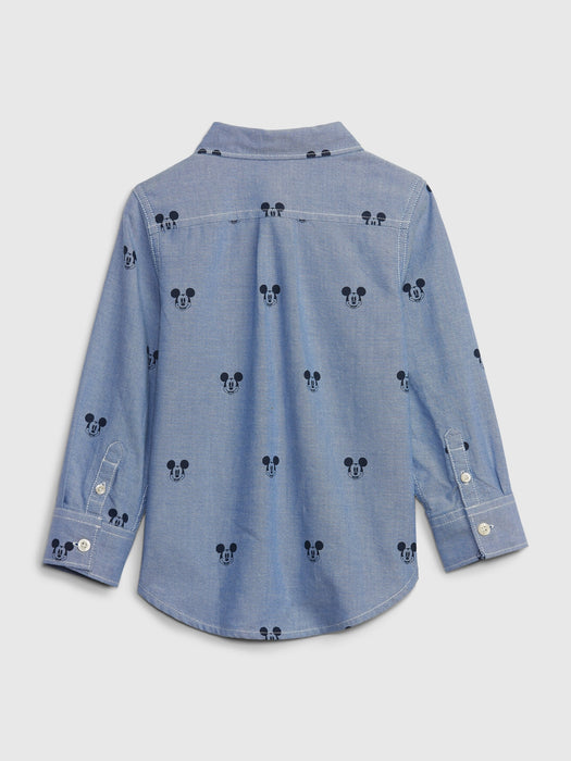 babyGap &#124 Disney Mickey Mouse Oxford Shirt