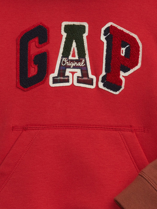 GapFit Toddler Logo Hoodie - tomato sauce red