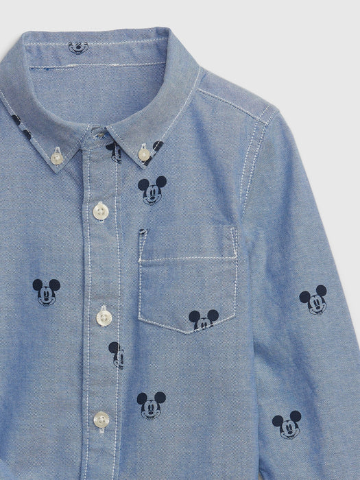 babyGap &#124 Disney Mickey Mouse Oxford Shirt