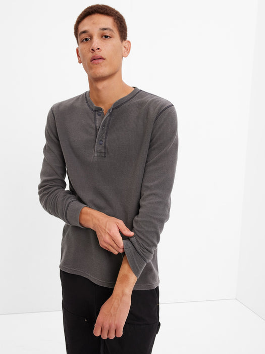 Waffle Henley T-Shirt