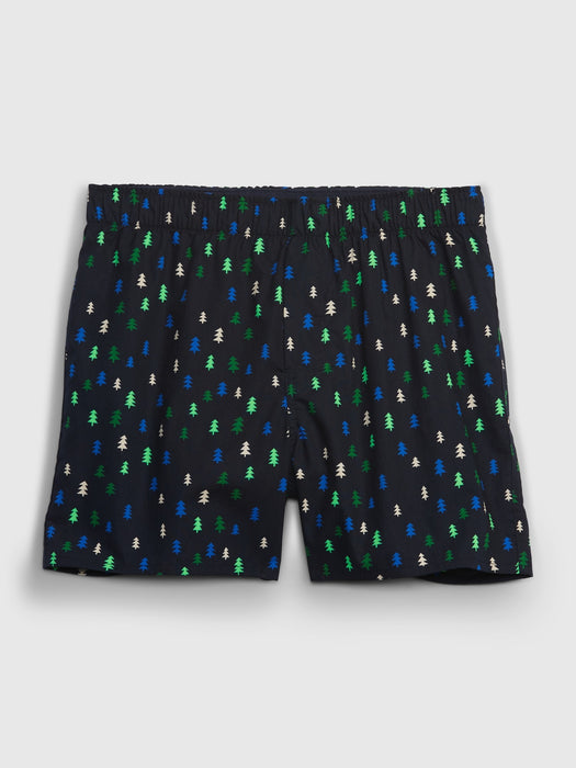 Print Boxers - pine tree print