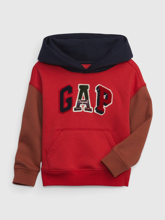 GapFit Toddler Logo Hoodie - tomato sauce red