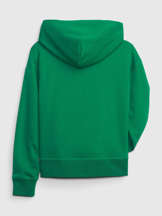 Gap &#215 SmileyWorld&#174 Kids Hoodie - holiday green