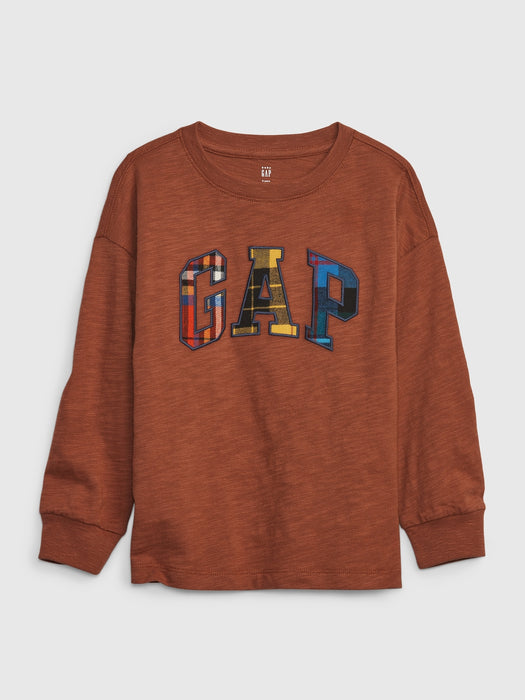 Toddler Gap Arch Logo T-Shirt - saddle brown