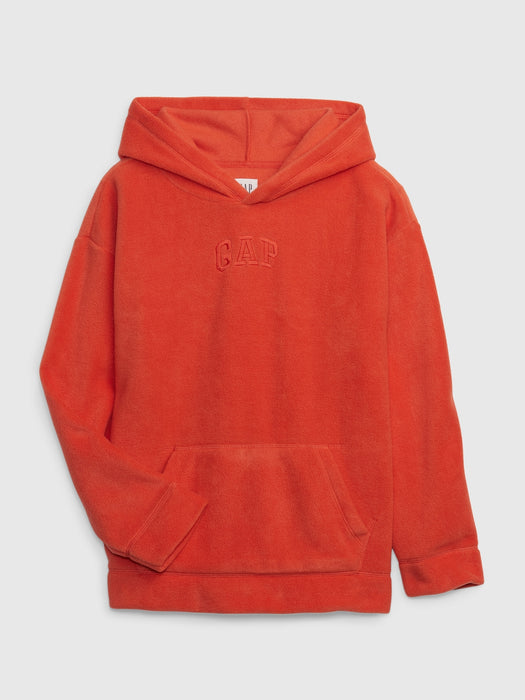 Kids Profleece  Hoodie - red