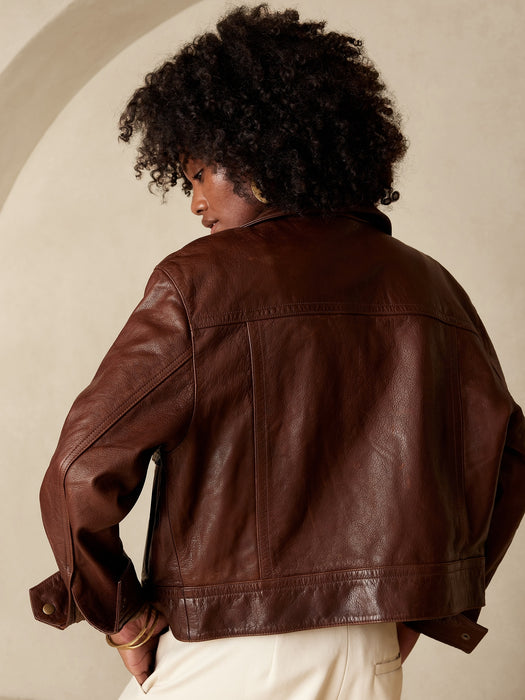 Amelia Leather Jacket