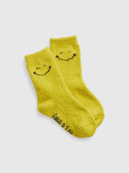 Gap &#215 SmileyWorld&#174 Kids Recycled Cozy Crew Socks