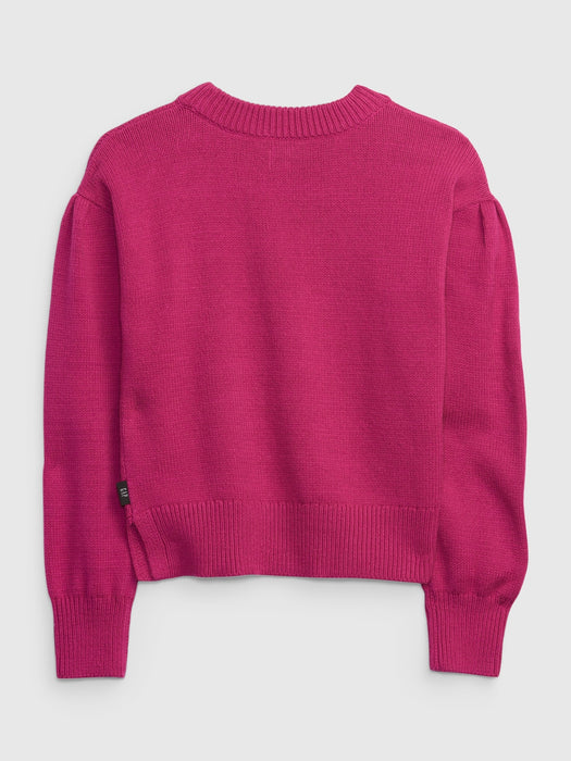 Gap &#215 SmileyWorld&#174 Kids Sweater - super pink neon