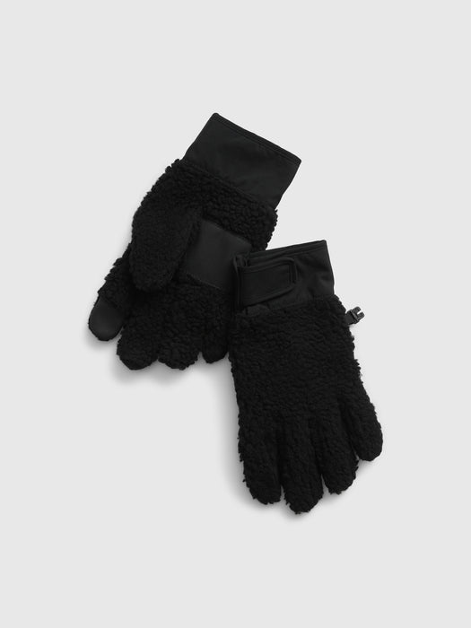 Sherpa Touchscreen Gloves - true black