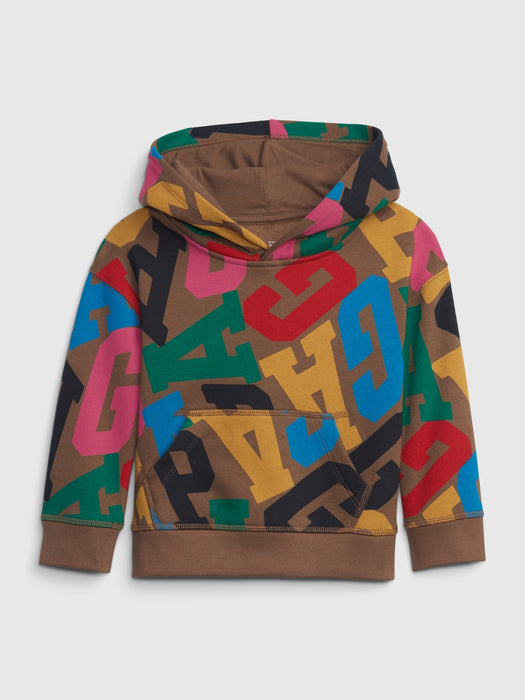 GapFit Toddler Logo Hoodie - multi logo