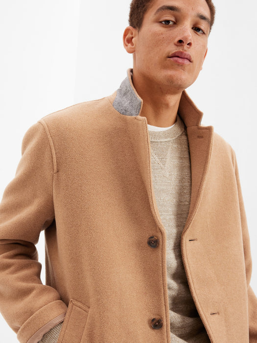 Recycled Wool Topcoat