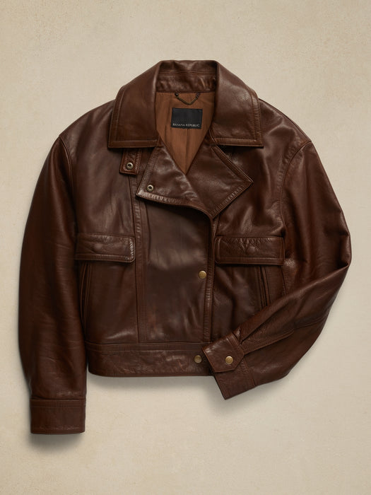 Amelia Leather Jacket