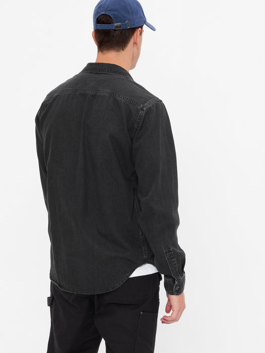 Denim Work Shirt with Washwell