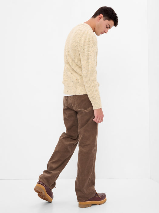 '90s Loose Corduroy Pants with Washwell