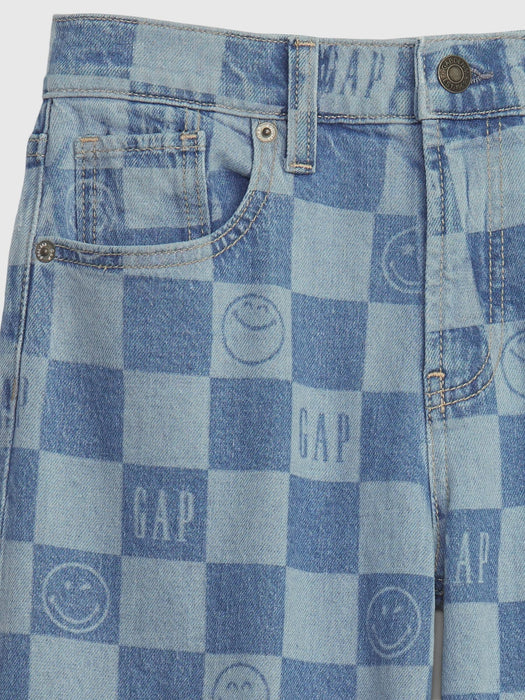 Gap &#215 SmileyWorld&#174 Kids Low Stride Jeans with Washwell