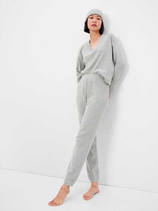 Cozy Rib Joggers - heather grey