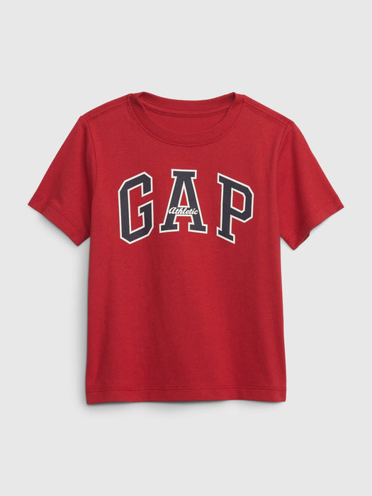 Toddler 100% Organic Cotton Gap Logo T-Shirt - modern red