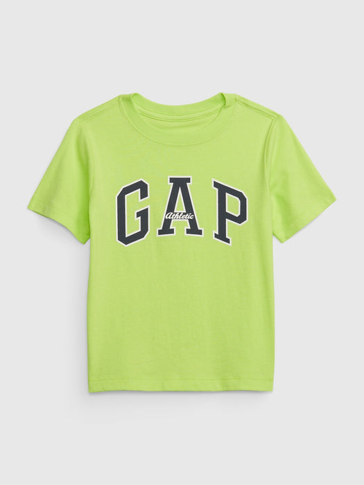 Toddler 100% Organic Cotton Gap Logo T-Shirt - active yellow