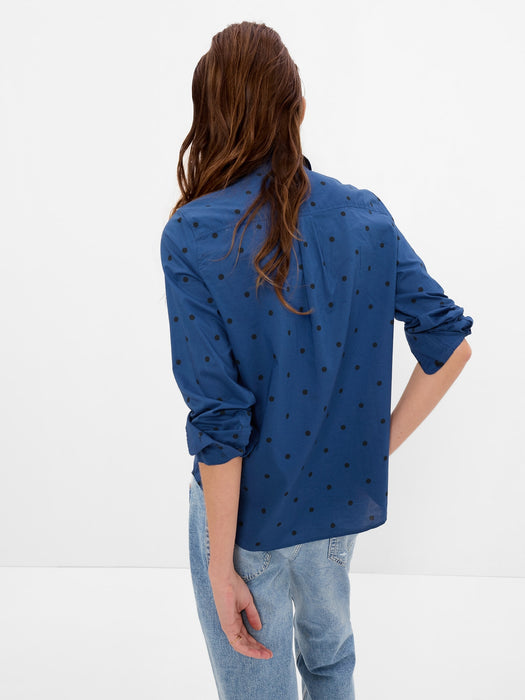 Perfect Shirt - blue dot