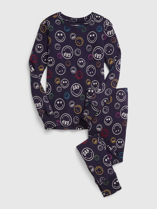 Gap &#215 SmileyWorld&#174 Kids 100% Organic Cotton PJ Set