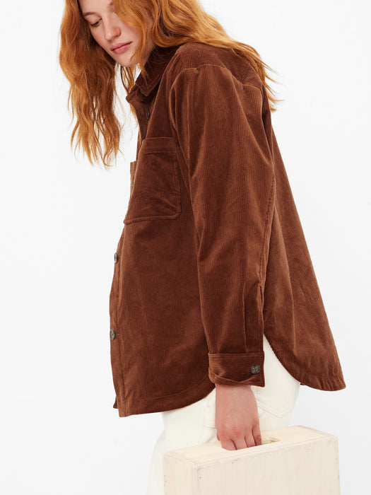 Oversized Corduroy Shirt