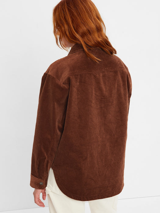 Oversized Corduroy Shirt