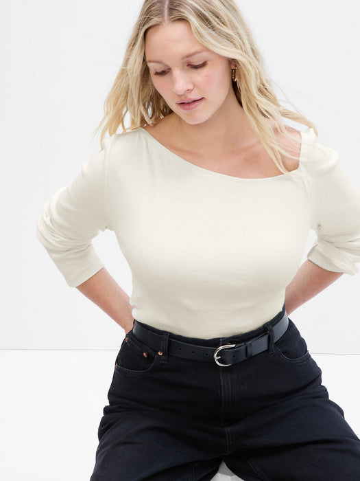 Rib Asymmetric Top