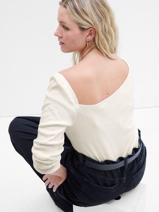 Rib Asymmetric Top