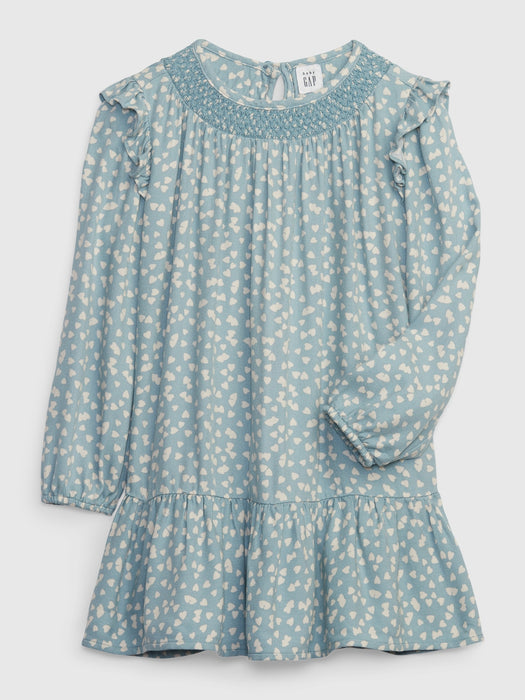 Toddler Ruffled Tiered Dress